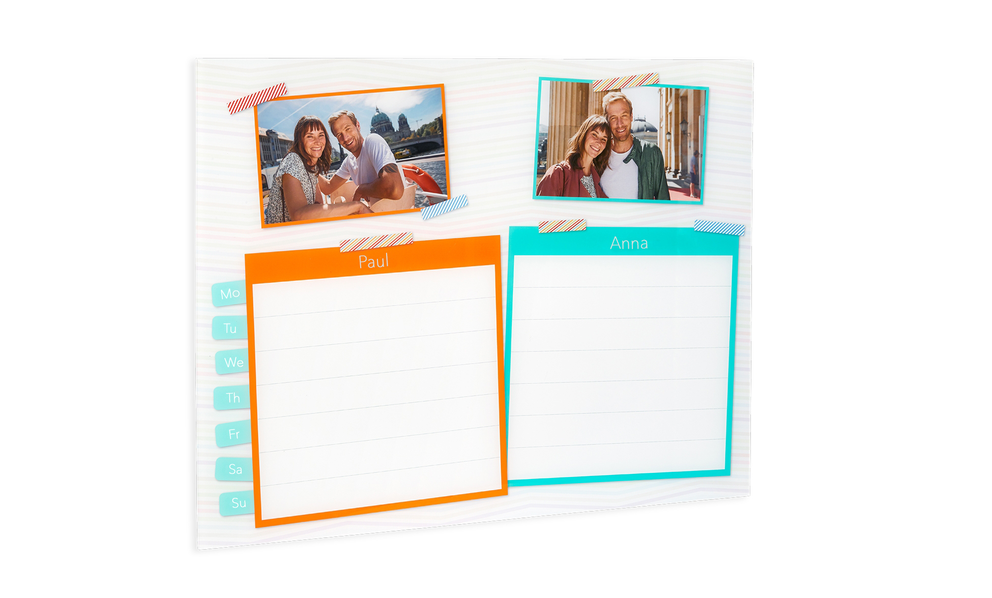 Acrylic Family Organiser